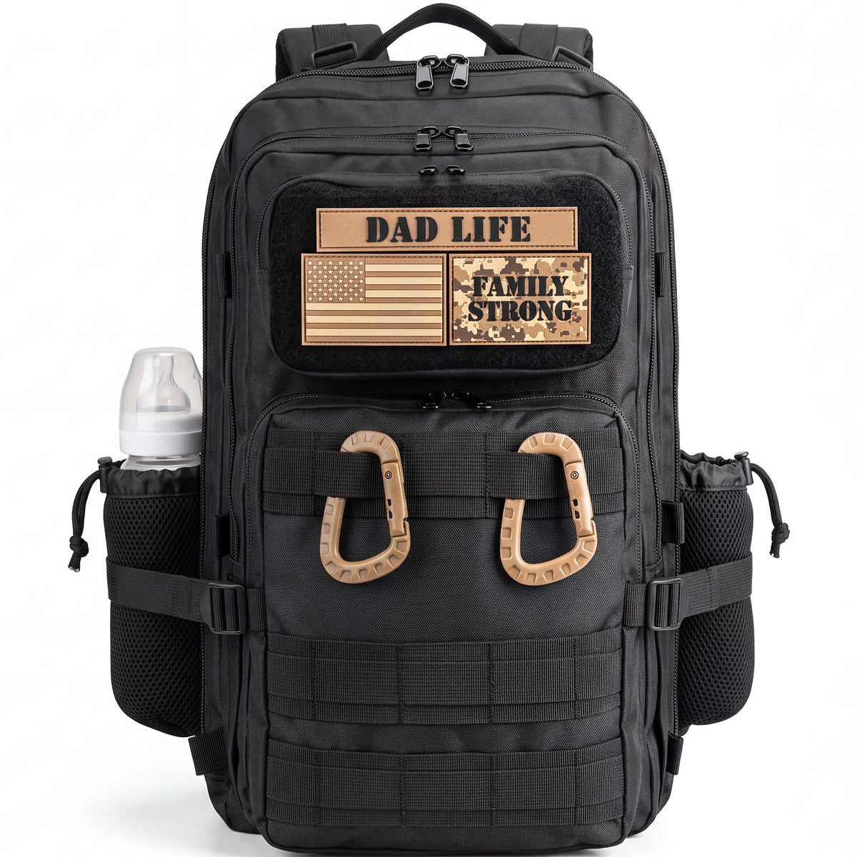 ADG42 JUG 30L Dad Diaper Bag Backpack - Black