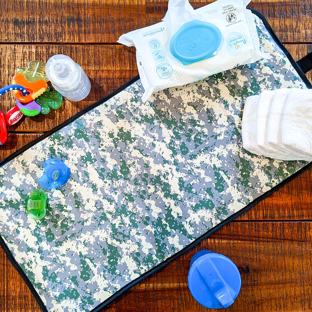 changing mat accessory for dad diaper bag
