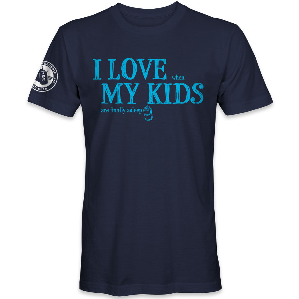 Funny Dad T-Shirts Blue